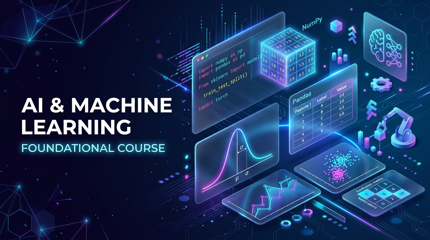 Course 1 — AI/ML Foundation (60-Class Career Track)